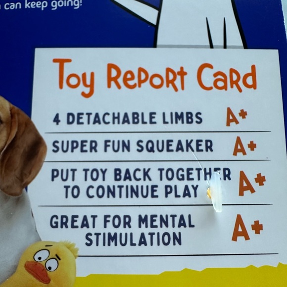 JOYHOUND - Plush Duck with Removable Limbs - Picture 11 of 12